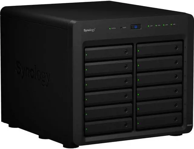 Alt view image 4 of 5 - Synology DiskStation DS2422+ NAS Server with Ryzen 2.2GHz CPU, 32GB Memory, 96TB SSD Storage, 4 x 1GbE LAN Port, DSM Operating System