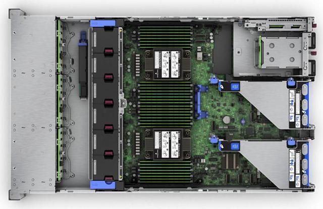 Alt view image 4 of 6 - HPE ProLiant DL380 Gen11 2U Rack Server Bundle With Dual Xeon 6430 32-Core 2.1GHz, 512GB DDR5 Memory, 7.68TB Enterprise SAS 12Gb/s SSD, RAID, Dual Power, iLO, Rail Kit and Windows Server 2022 Standard
