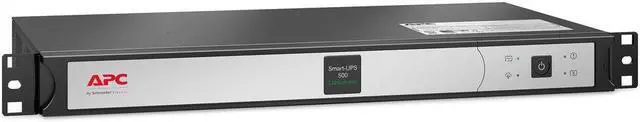 Alt view image 2 of 4 - APC Lithium-Ion UPS Battery Backup & Surge Protector, SCL500RM1UC 1U Rack, 500 VA Uninterruptible Power Supply, 4 x NEMA 5-15R, SmartConnect Port, Short Depth Bundled With 16GB USB Storage