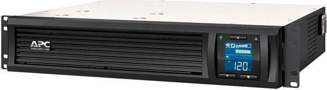 Main image of APC Smart-UPS, SMC1500-2UC 2U Rack Back-UPS, 1440 VA Backup Battery Power Supply, 6 x NEMA 5-15R, SmartConnect Port, AVR, LCD Bundled With 16GB USB Storage