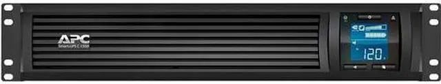 Alt view image 2 of 3 - APC Smart-UPS, SMC1500-2UC 2U Rack Back-UPS, 1440 VA Backup Battery Power Supply, 6 x NEMA 5-15R, SmartConnect Port, AVR, LCD Bundled With 16GB USB Storage