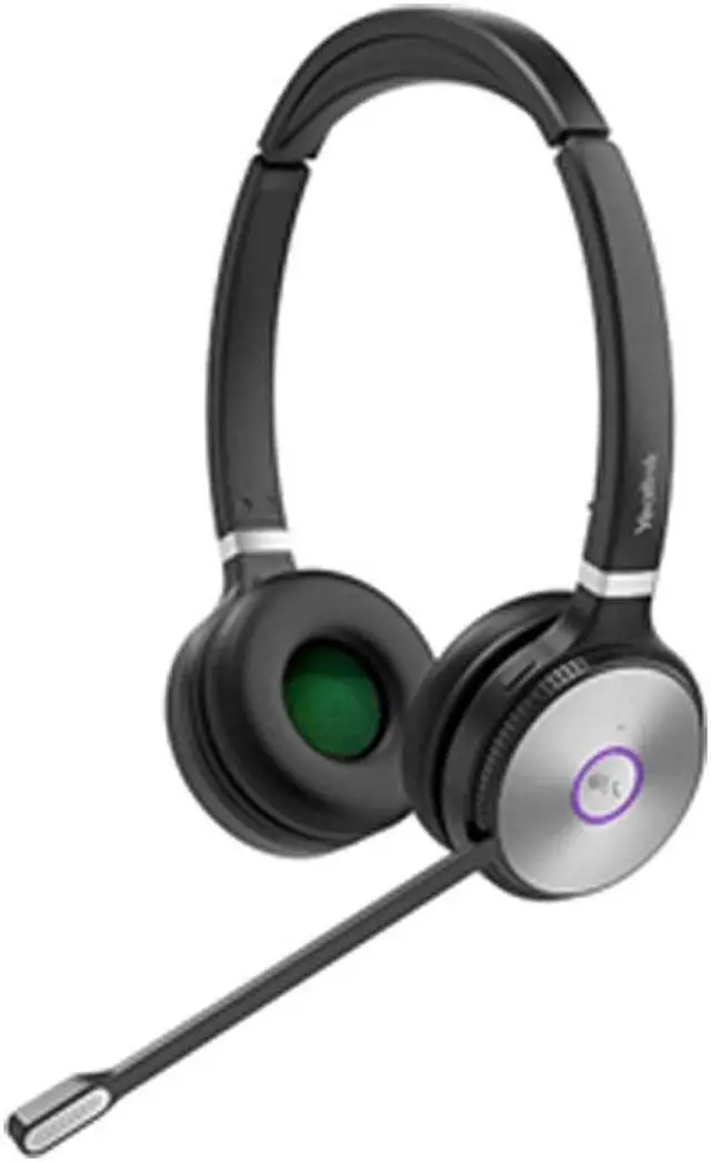Alt view image 3 of 5 - Yealink MP54 MS Teams IP Corded Phone Bundle with WH62 MS Teams Dual Wireless Bluetooth Over Ear Headset for Office, Cam 313 2MP Webcam