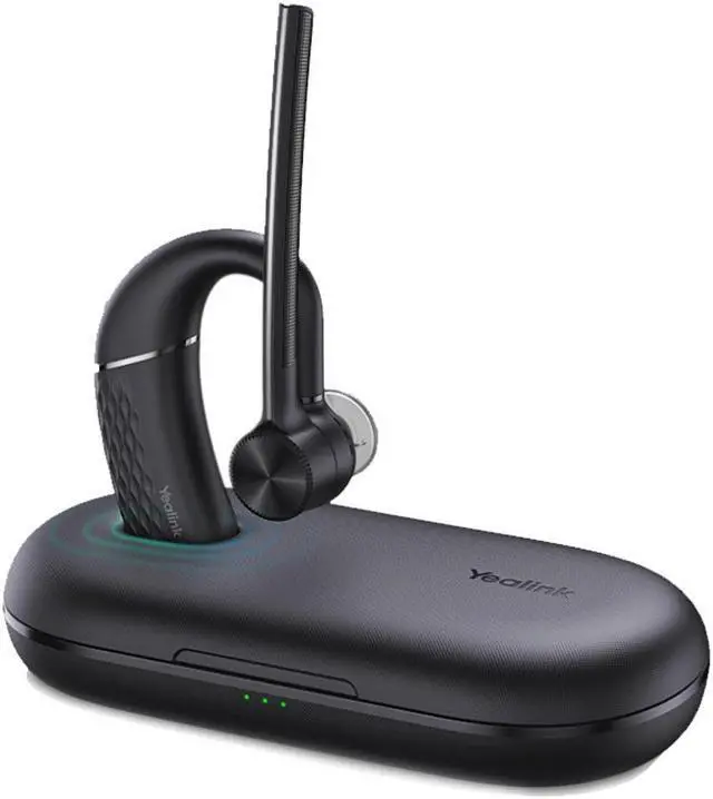 Alt view image 3 of 4 - Yealink MP54 MS Teams IP Corded Phone Bundle with Yealink BH71 Pro Mono Wireless Bluetooth Headset with Noise Canceling mic for Office, Cam 313 2MP Webcam, Pack of 4
