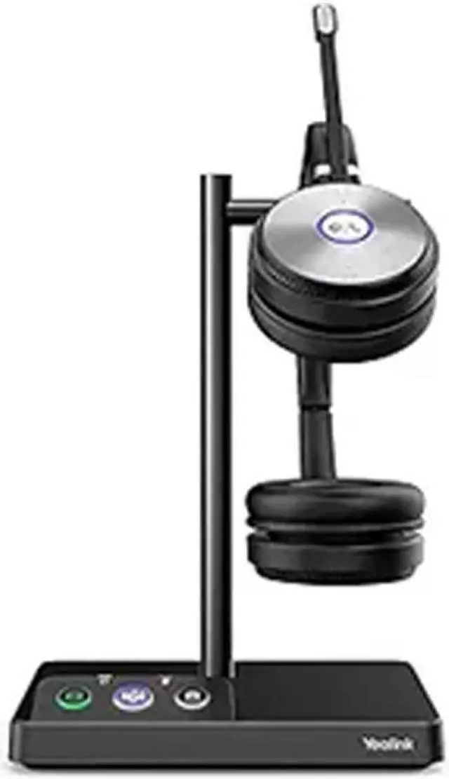 Alt view image 3 of 5 - Yealink MP50 MS Teams IP Corded Phone Bundle with WH62 MS Teams Dual Wireless Bluetooth Over Ear Headset for Office, Cam 313 2MP Webcam, Pack of 4
