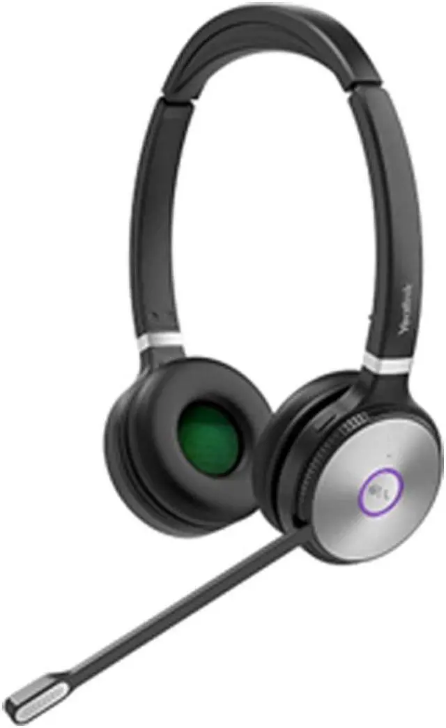 Alt view image 4 of 5 - Yealink MP50 MS Teams IP Corded Phone Bundle with WH62 MS Teams Dual Wireless Bluetooth Over Ear Headset for Office, Cam 313 2MP Webcam, Pack of 4