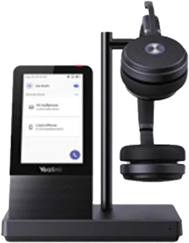Alt view image 2 of 6 - Yealink WH66 Dual UC Wireless Bluetooth Headset with Multitouch Console Bundle with Cam 313 2MP Webcam, MK540 Wireless Keyboard and Mouse, Gel Mouse & Wrist Pad, Mini Speaker, Pack of 4
