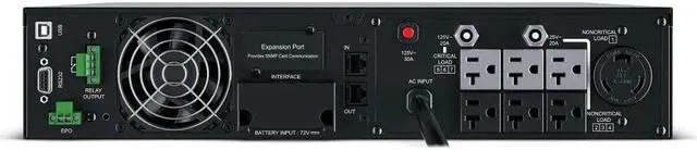 Alt view image 4 of 7 - CyberPower OL3000RTXL2U 2U Rack/Tower Smart App Online UPS System 3000VA/2700W Power Supply, Intelligent LCD, 6 × NEMA 5-20R, 1 × L5-30R, AVR, Remote Management, Bundle with 16GB USB Storage