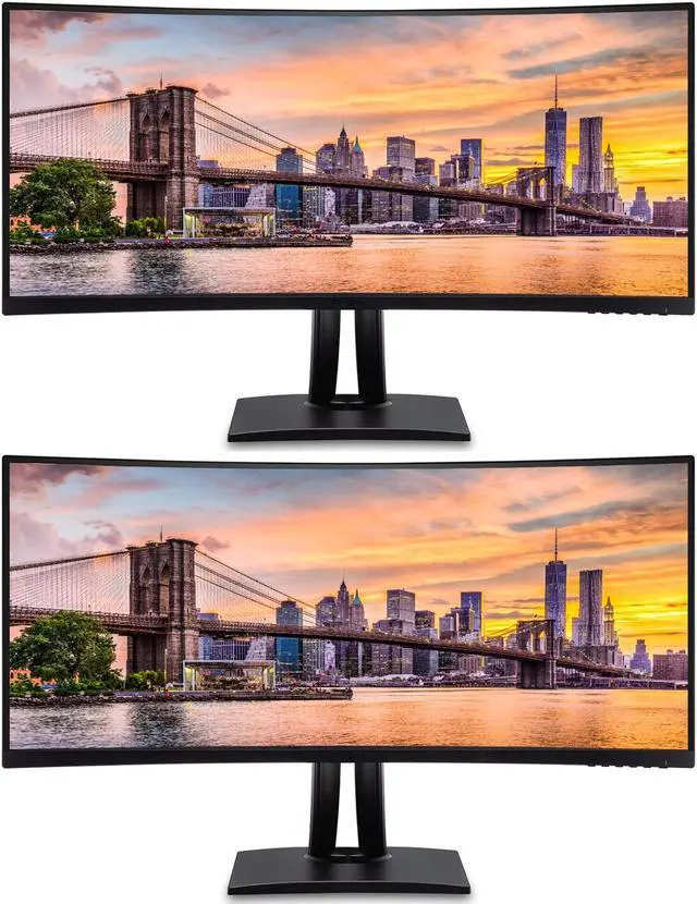 Main image of ViewSonic VP3456a 34-inch Curved 2K UWQHD Premium Monitor, 2-PACK bundle with ColorPro, Full Dock, HDMI, DisplayPort, USB Hub, 100W USB-C, Ethernet and Integrated Speakers