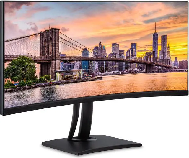 Alt view image 2 of 5 - ViewSonic VP3456a 34-inch Curved 2K UWQHD Premium Monitor, 2-PACK bundle with ColorPro, Full Dock, HDMI, DisplayPort, USB Hub, 100W USB-C, Ethernet and Integrated Speakers