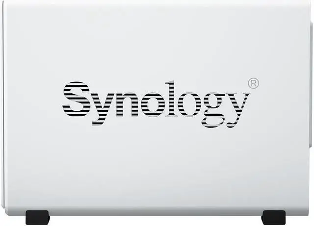 Alt view image 3 of 5 - Synology DiskStation DS223j NAS Server with RTD1619B 4-Core 1.7GHz CPU, 1GB Memory, 4TB SSD Storage, 1 x 1GbE LAN Port, DSM Operating System