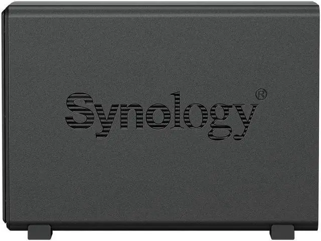 Alt view image 3 of 5 - Synology DiskStation DS124 NAS Server with RTD1619B 4-Core 1.7GHz CPU, 1GB Memory, 1TB SSD Storage, 1 x 1GbE LAN Port, DSM Operating System