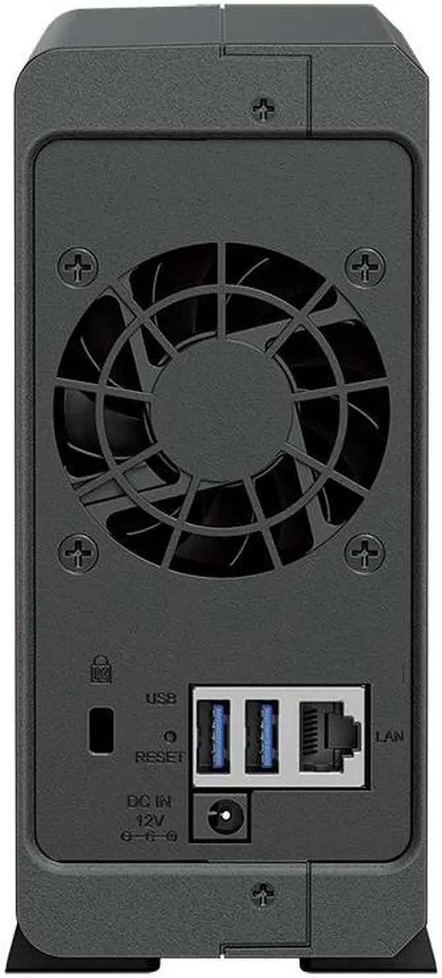 Alt view image 4 of 5 - Synology DiskStation DS124 NAS Server with RTD1619B 4-Core 1.7GHz CPU, 1GB Memory, 1TB SSD Storage, 1 x 1GbE LAN Port, DSM Operating System