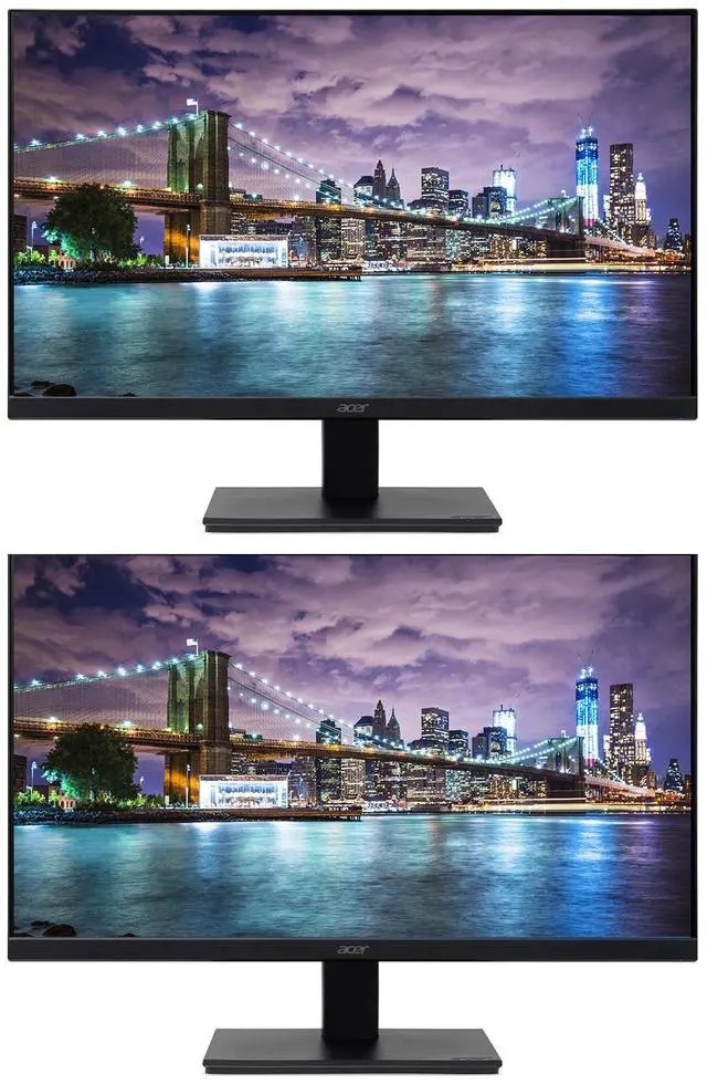 Main image of Acer Vero V7 V277 E BMIPX 27 inch 1080P Full HD IPS 100 Hz 4 ms Backlit Widescreen LCD Monitor, 2-Pack bundle with Eye Care, VGA, HDMI, DisplayPort, Integrated Speakers