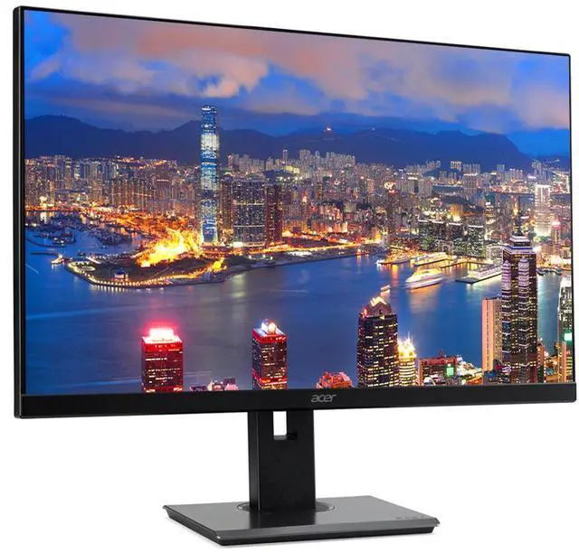 Alt view image 2 of 7 - Acer Vero B7 B277 E 27 inch 1080P Full HD 100Hz 4ms LCD Monitor, 2-Pack bundle with Adaptive Sync, Eye Care, VGA, HDMI, DisplayPort, Integrated Speakers, Desk Mount Dual Monitor Stand