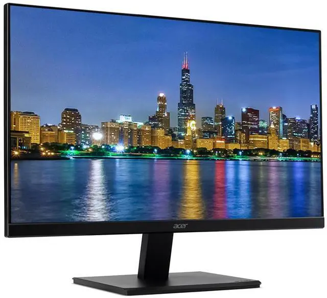 Alt view image 2 of 6 - Acer Vero V7 V277 E BI 27 inch 1080P Full HD 100 Hz 4 ms Backlit Widescreen LCD Monitor, 2-Pack bundle with Eye Care, VGA, HDMI, Desk Mount Dual Monitor Stand