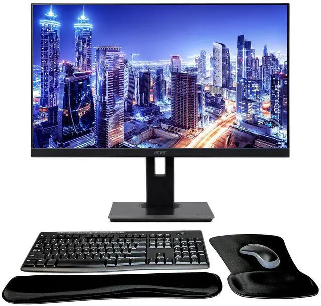 Main image of Acer Vero B7 B277 E 27 inch 1080P Full HD IPS 100 Hz 4 ms Widescreen LCD Monitor, Bundle with VGA, HDMI, DisplayPort, Integrated Speakers, MK270 Wireless Keyboard & Mouse, Gel Mouse & Wrist Pad