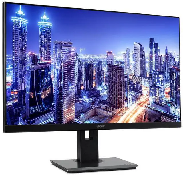 Alt view image 2 of 7 - Acer Vero B7 B277 E 27 inch 1080P Full HD IPS 100 Hz 4 ms Widescreen LCD Monitor, Bundle with VGA, HDMI, DisplayPort, Integrated Speakers, MK270 Wireless Keyboard & Mouse, Gel Mouse & Wrist Pad