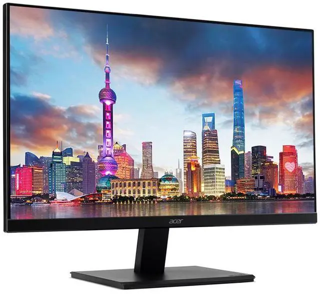 Alt view image 3 of 7 - Acer Vero V7 V277 E BMIPX 27 inch 1080P Full HD IPS Backlit Widescreen LCD Monitor, Bundle with Eye Care, VGA, HDMI, Integrated Speakers, MK270 Wireless Keyboard & Mouse, Gel Mouse & Wrist Pad