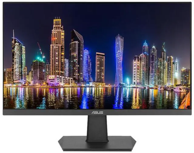 Alt view image 2 of 5 - Asus VA24EHE 24-inch 1920 x 1080 Full HD LED Backlit LCD Frameless Monitor, 2-Pack bundle with HDMI, DVI-D, VGA Adaptive-Sync, Eye Care, Low Blue Light