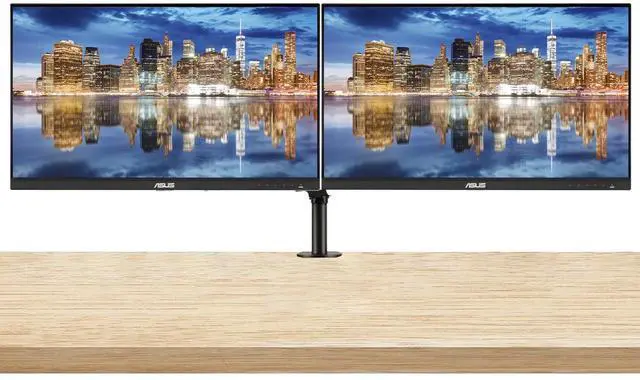 Main image of Asus ProArt PA278CGV 27-inch 1440P 2K QHD 144 Hz 5 ms Professional Monitor, 2-Pack bundle with USB-C 90W PD, DisplayPort, HDMI, USB Hub, Integrated Speakers and Desk Mount Dual Monitor Stand