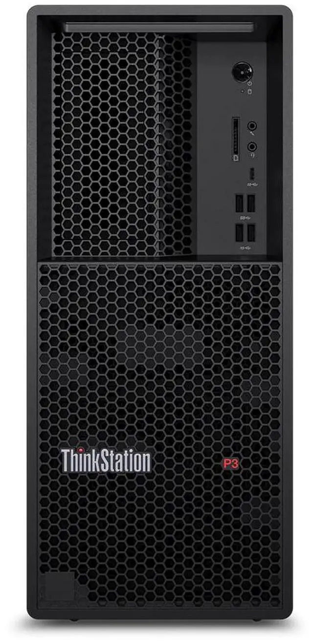 Alt view image 5 of 7 - Lenovo ThinkStation P3 Tower i7, 64GB RAM, 1TB SSD, RTX A2000 12GB DDR6 Bundled with ViewFinity S95UC 49 Curved Dual 2K, MK650 Wireless Keyboard & Mouse, Gel Mouse & Wrist Pad