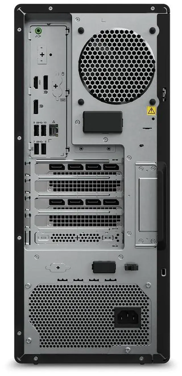 Alt view image 6 of 7 - Lenovo ThinkStation P3 Tower i7, 64GB RAM, 1TB SSD, RTX A2000 12GB DDR6 Bundled with ViewFinity S95UC 49 Curved Dual 2K, MK650 Wireless Keyboard & Mouse, Gel Mouse & Wrist Pad