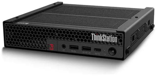 Alt view image 4 of 7 - Lenovo ThinkStation P3 Tiny i9, 32GB RAM, 1TB SSD, T1000 8GB DDR6 Graphics Bundled with Dual ThinkVision P27q 27 2K QHD, MK650 Wireless Keyboard & Mouse, Gel Mouse & Wrist Pad