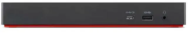 Alt view image 3 of 7 - Lenovo ThinkPad Universal Smart USB-C Dock 96W 4K, HDMI, USB-C, DisplayPort Bundled with Desk Mount Dual Monitor Stand, MK650 Wireless Keyboard & Mouse, Gel Mouse & Wrist Pad