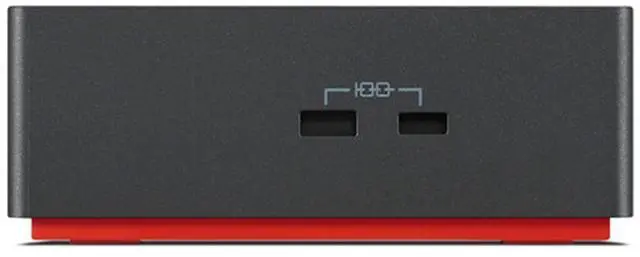 Alt view image 2 of 7 - Lenovo ThinkPad Universal Smart USB-C Dock 96W 4K, HDMI, USB-C, DisplayPort, Bundled with Desk Mount Dual Monitor Stand, MK670 Wireless Keyboard & Mouse, Gel Mouse & Wrist Pad