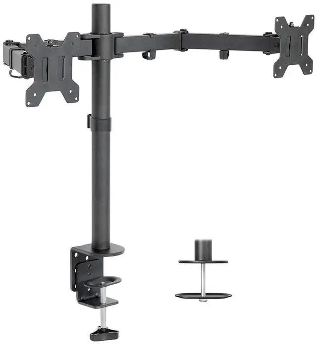 Alt view image 6 of 7 - Lenovo ThinkPad Universal USB-C Dock 90W 4K Support, HDMI, USB-C, DisplayPort Bundled with Desk Mount Dual Monitor Stand, MK270 Wireless Keyboard & Mouse, Gel Mouse & Wrist Pad