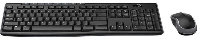 Alt view image 6 of 7 - Lenovo ThinkPad Hybrid USB-C with USB-A Dock 90W 4K, HDMI, USB-C, DisplayPort Bundled with Desk Mount Dual Monitor Stand, MK270 Wireless Keyboard & Mouse, Gel Mouse & Wrist Pad