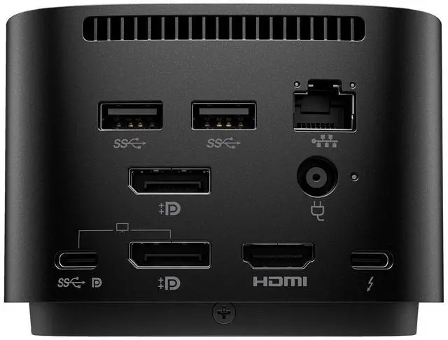Alt view image 3 of 5 - HP Thunderbolt G4 280W Dock with Bluetooth Mini Speaker, Compatible with EliteBook 830,835,840,845,850,860,865 (G8-11), ProBook 430,440,450,455 (G8-11), ZBook Firefly, Fury, Studio(G8-11)