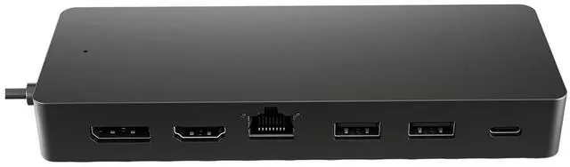 Alt view image 2 of 5 - HP Universal USB-C Multiport Dock, Dual 4K Displays For Business, HDMI, DisplayPort and USB Hub Bundled with Bluetooth Mini U Speaker with Built-in Mic, 4 Hour Playback