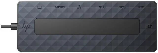 Alt view image 4 of 5 - HP Universal USB-C Multiport Dock, Dual 4K Displays For Business, HDMI, DisplayPort and USB Hub Bundled with Bluetooth Mini U Speaker with Built-in Mic, 4 Hour Playback
