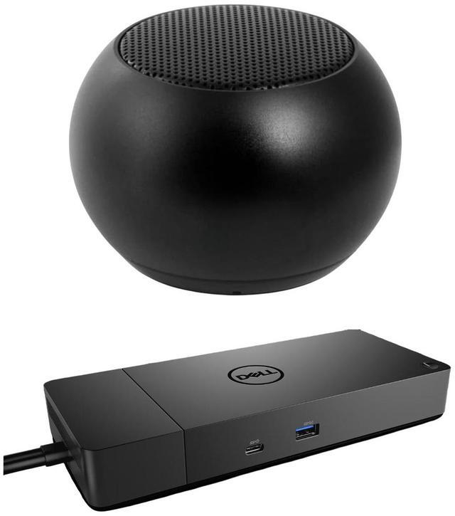 Main image of Dell Performance WD19DCS USB-C Dock 210W Triple 4K Support, HDMI, DisplayPort, USB Hub and Ethernet Bundled With Bluetooth Mini U Speaker with Built-in Mic, 4 Hour Playback