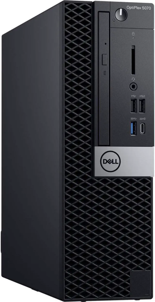 Alt view image 2 of 4 - Dell OptiPlex 5070 Small Form Factor Desktop Computer, Intel Core i7-9700 CPU, 8GB RAM, 1TB HDD, Windows 10 Professional