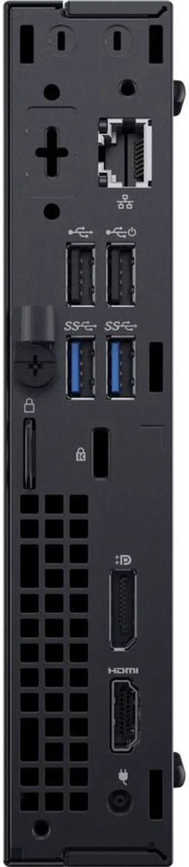 Alt view image 3 of 3 - Dell Optiplex 3070 Micro Desktop Computer, Intel Core i5-8500T 2.1GHz CPU, 8GB DDR4, 256GB SSD, Intel UHD Graphics 630, Windows 10 Pro, KPGGF
