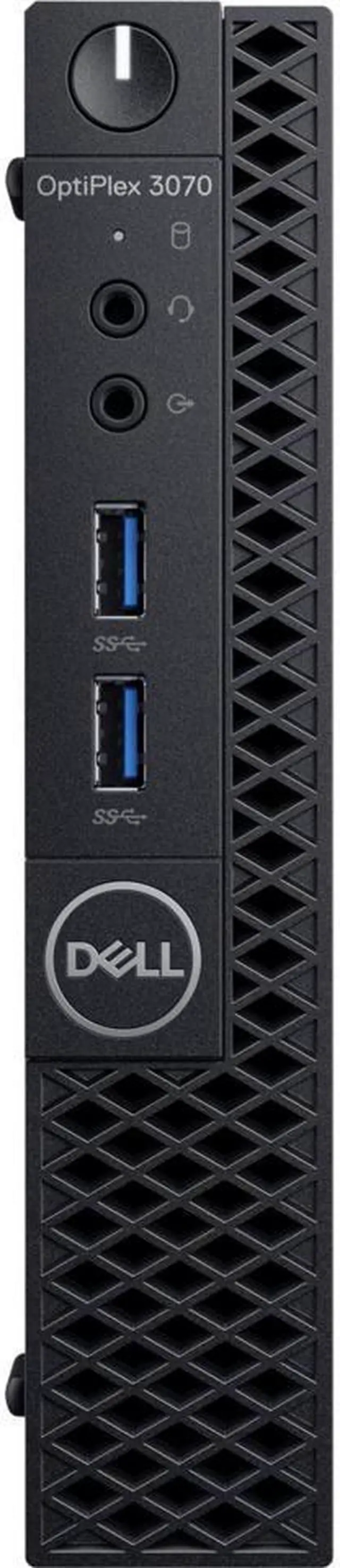 Alt view image 2 of 3 - Dell Optiplex 3070 Micro Desktop Computer, Intel Core i5-8500T 2.1GHz CPU, 8GB DDR4, 256GB SSD, Intel UHD Graphics 630, Windows 10 Pro, KPGGF