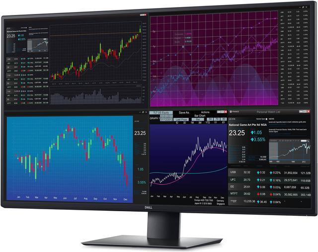 Alt view image 3 of 6 - Dell U4320Q UltraSharp 43 Inch 4K UHD (3840 x 2160) LED Backlit USB-C Monitor with DisplayPort and HDMI