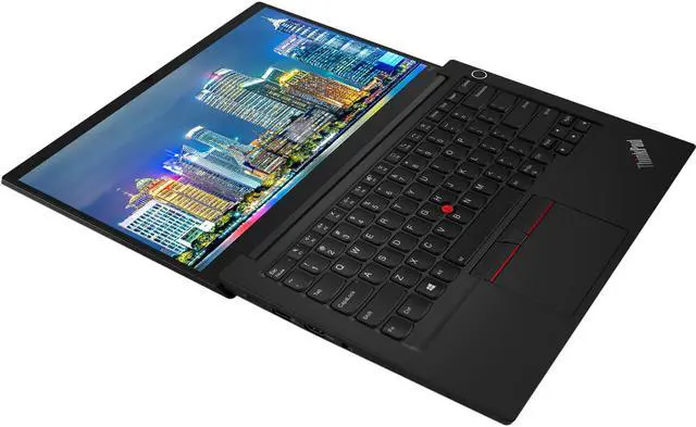 Alt view image 2 of 7 - Lenovo ThinkPad E14 Gen 2-ARE 20T6002LUS 14 inch Notebook PC with Ryzen 5 4500U, 8GB DDR4, 256GB SSD, Radeon Graphics, Webcam, Stereo Speakers, Microphone, Windows 10 Pro