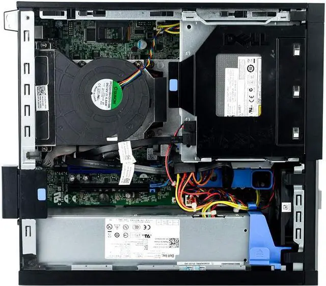 Alt view image 4 of 7 - Dell Optiplex 7010 Desktop Business PC Bundle with i7-3770, 16GB DDR3, 1TB SSD, Windows 10 Pro, 2 x 24 inch Monitors with Monitor Stand, WiFi, Wireless Keyboard and Mouse, Gel Mousepad