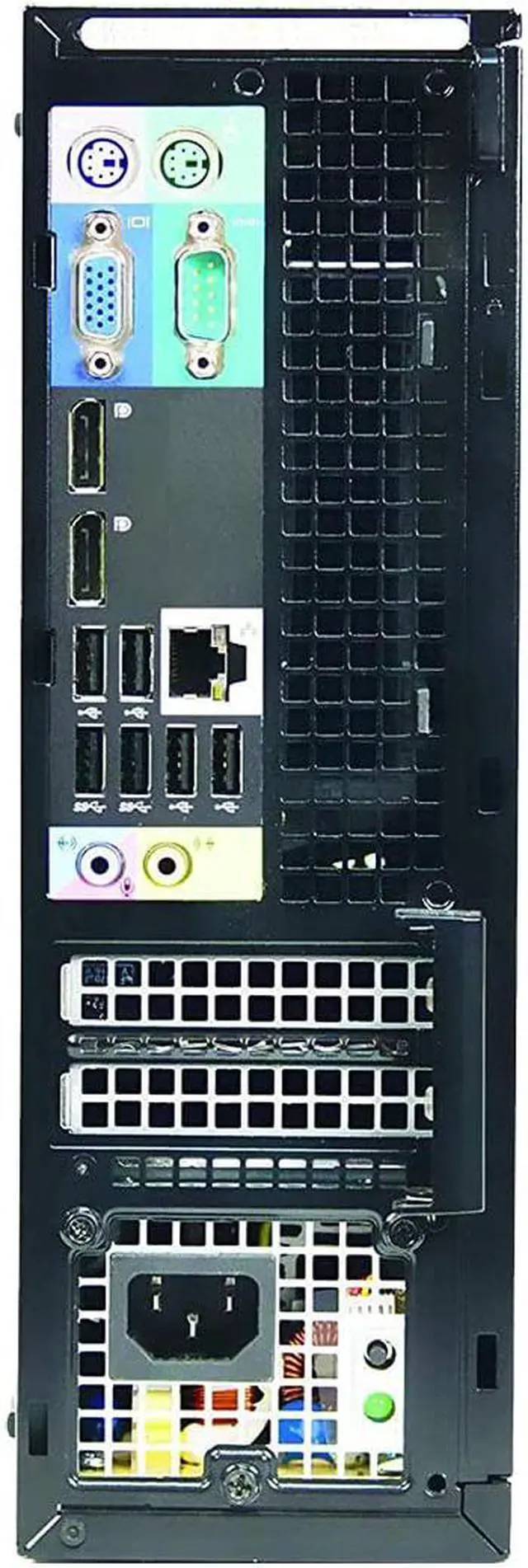 Alt view image 5 of 7 - Dell Optiplex 7010 Desktop Business PC Bundle with i7-3770, 16GB DDR3, 1TB SSD, Windows 10 Pro, 2 x 24 inch Monitors with Monitor Stand, WiFi, Wireless Keyboard and Mouse, Gel Mousepad