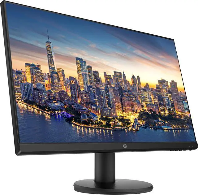 Alt view image 3 of 6 - HP P24v G4 24 Inch IPS LED Backlit Monitor 2-Pack, HDMI, FHD