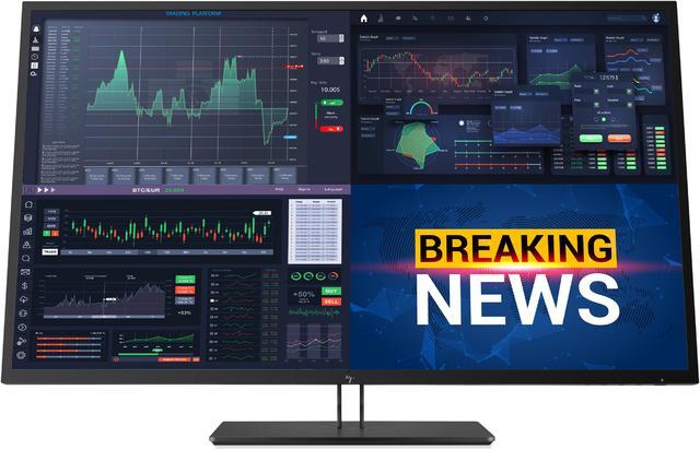 Alt view image 8 of 8 - HP 42.5" 60 Hz IPS UHD Accessories - General 8ms (GTG) HDMI, DisplayPort, USB-C Flat Panel Z43 1AA85A8#ABA