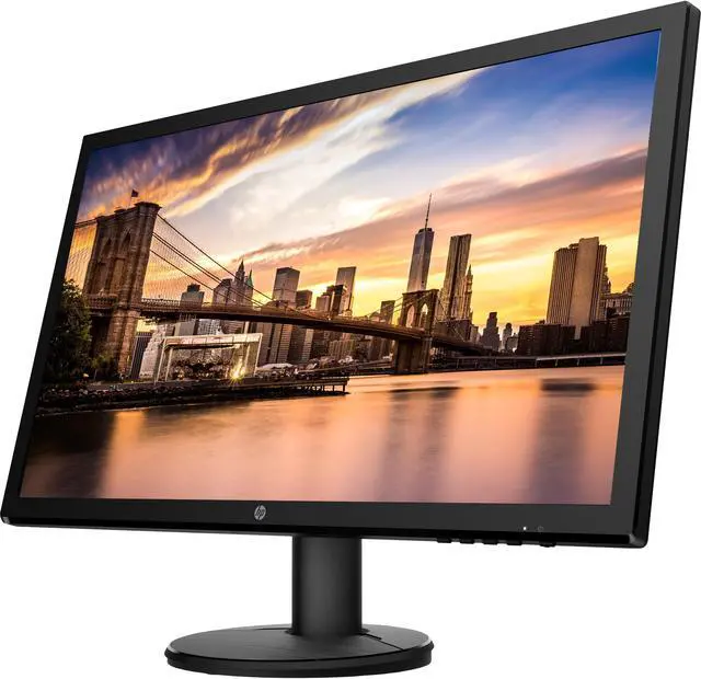 Alt view image 3 of 7 - HP V24 24 Inch FHD LED-Backlit LCD Monitor Bundle with HDMI, FreeSync, MK270 Wireless Keyboard and Mouse Combo, Gel Pad