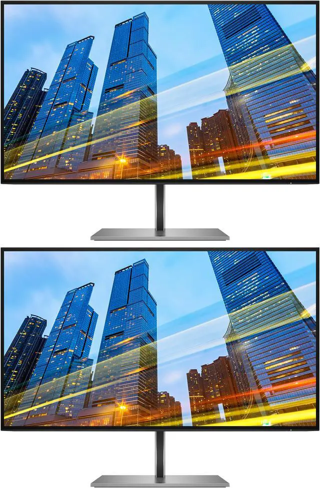 Main image of HP Z27u G3 27 Inch IPS LED Backlit Monitor 2-Pack Bundle with QHD 2560 x 1440, Blue Light Filter, HDMI, DisplayPort, USB Type-C