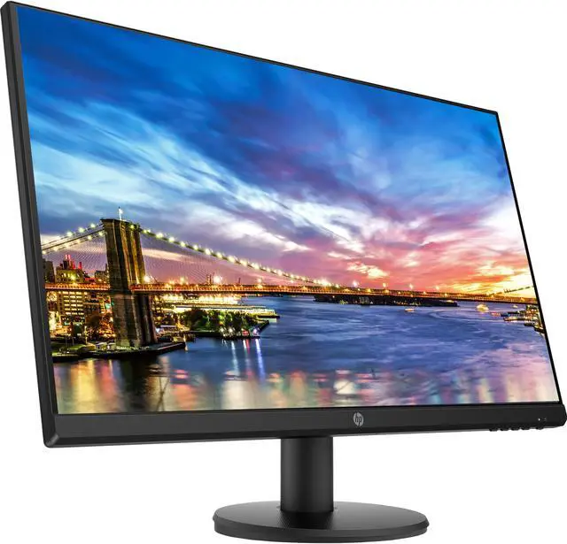 Alt view image 6 of 6 - HP P27v G4 27 Inch IPS FHD 1920x1080 Monitor 2 Pack Bundle with HDMI, Low Blue Light, 2 Bluetooth Speakers for Professional Sound, Built-in Mic and Remote Shutter for Photos