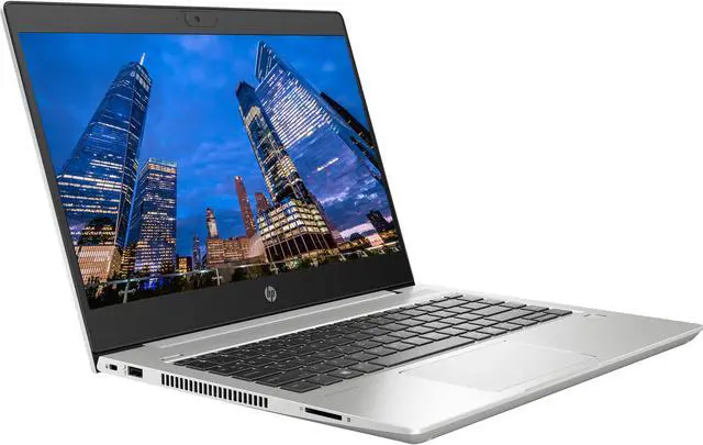 Alt view image 2 of 6 - HP ProBook 445 G7 14in Laptop, Ryzen 5 4500U Hexa-Core (6 Core), 8GB DDR4, 256GB NVMe SSD, 1920 x 1080 Display, Webcam, WiFi, Bluetooth, Win 10 Pro, and Laptop Bag
