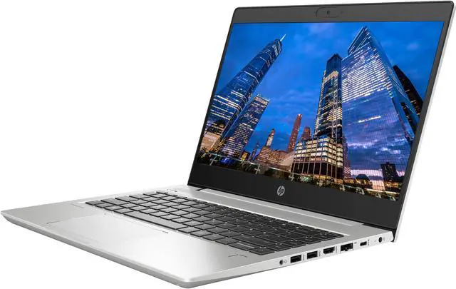 Alt view image 4 of 6 - HP ProBook 445 G7 14in Laptop, Ryzen 5 4500U Hexa-Core (6 Core), 8GB DDR4, 256GB NVMe SSD, 1920 x 1080 Display, Webcam, WiFi, Bluetooth, Win 10 Pro, and Laptop Bag