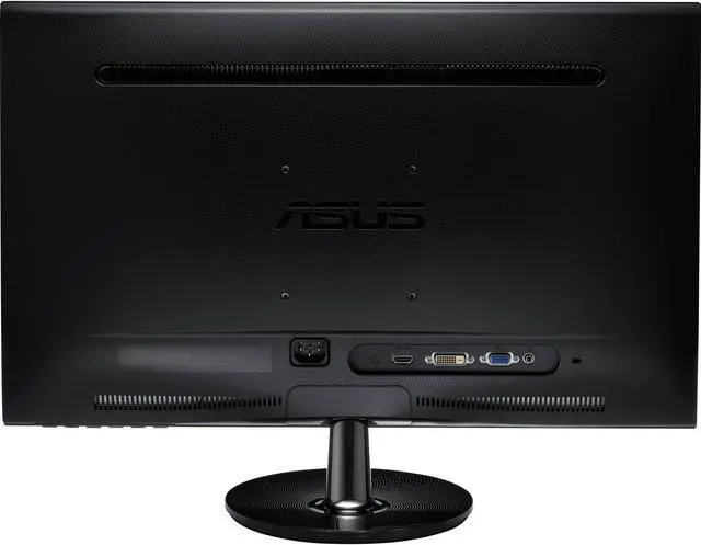 Alt view image 3 of 5 - Asus VS248H-P 24" LED Backlit Widescreen Monitor Bundle with 250 Nit Brightness, 2ms Response Time, 1920 x 1080, Vertical Alignment, HDMI-VGA, Glossy Black